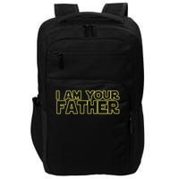 I Am Your Father Funny Dad Parody Impact Tech Backpack