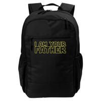 I Am Your Father Funny Dad Parody Daily Commute Backpack