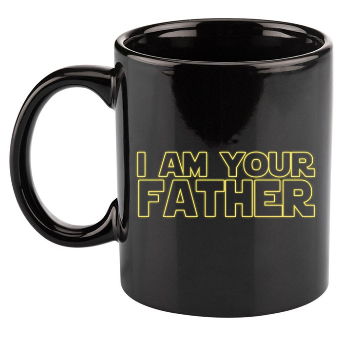 I Am Your Father Funny Dad Parody 11oz C Handle Ceramic Mug