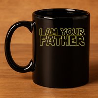 I Am Your Father Funny Dad Parody 11oz C Handle Ceramic Mug