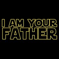 I Am Your Father Funny Dad Parody Baby Bodysuit