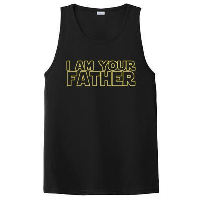 I Am Your Father Funny Dad Parody PosiCharge Competitor Tank