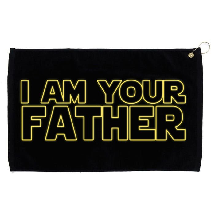 I Am Your Father Funny Dad Parody Grommeted Golf Towel