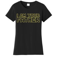 I Am Your Father Funny Dad Parody Women's T-Shirt