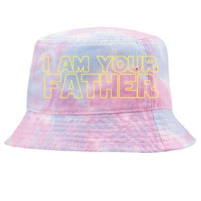 I Am Your Father Funny Dad Parody Tie-Dyed Bucket Hat