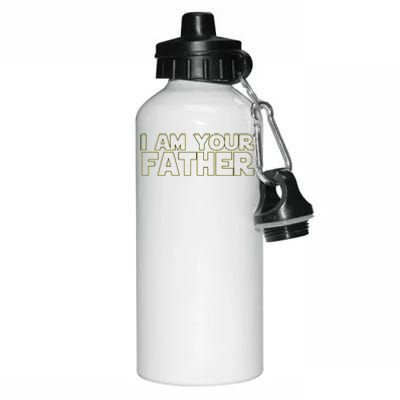 I Am Your Father Funny Dad Parody Aluminum Water Bottle