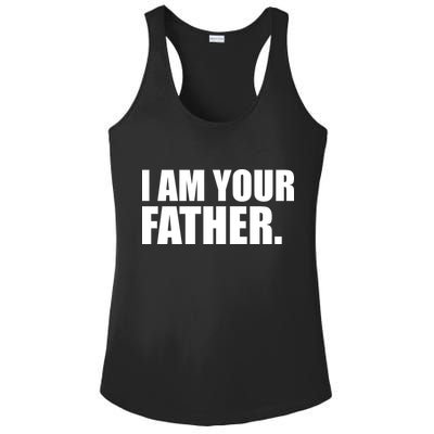 I Am Your Father Quote Ladies PosiCharge Competitor Racerback Tank