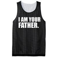 I Am Your Father Quote Mesh Reversible Basketball Jersey Tank