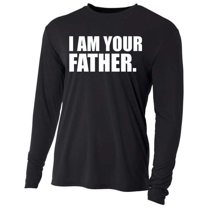 I Am Your Father Quote Cooling Performance Long Sleeve Crew