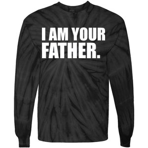 I Am Your Father Quote Tie-Dye Long Sleeve Shirt