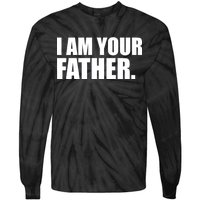 I Am Your Father Quote Tie-Dye Long Sleeve Shirt