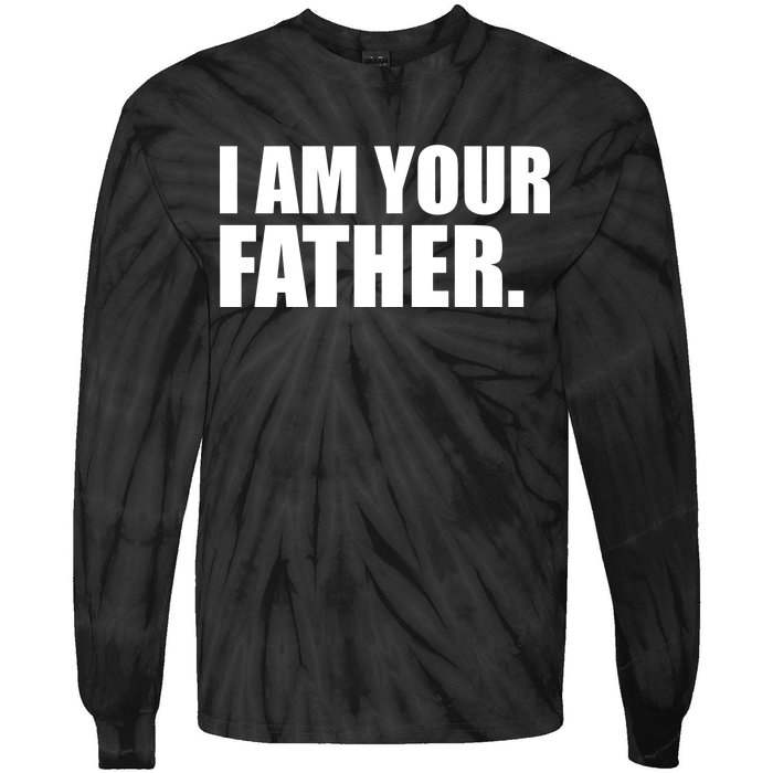 I Am Your Father Quote Tie-Dye Long Sleeve Shirt