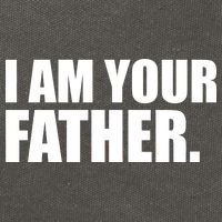 I Am Your Father Quote Cotton Canvas Backpack