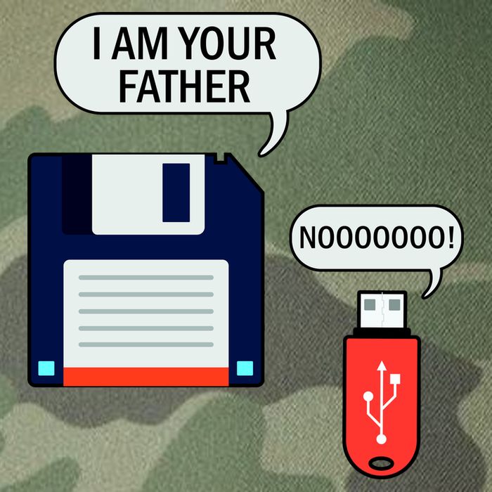 I Am Your Father Retro Floppy Disk USB Legacy Tie Dye Trucker Hat