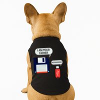 I Am Your Father Retro Floppy Disk USB Doggie Tank