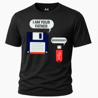 I Am Your Father Retro Floppy Disk USB Performance Shirt