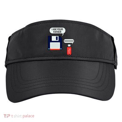 I Am Your Father Retro Floppy Disk USB Adult Drive Performance Visor
