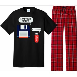 I Am Your Father Retro Floppy Disk USB Pajama Set