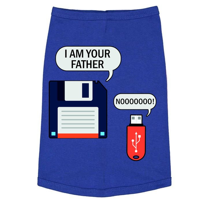 I Am Your Father Retro Floppy Disk USB Doggie Tank