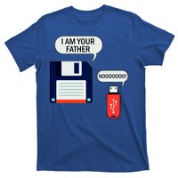 I Am Your Father Retro Floppy Disk USB T-Shirt