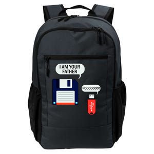 I Am Your Father Retro Floppy Disk USB Daily Commute Backpack