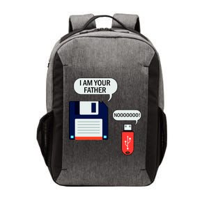 I Am Your Father Retro Floppy Disk USB Vector Backpack