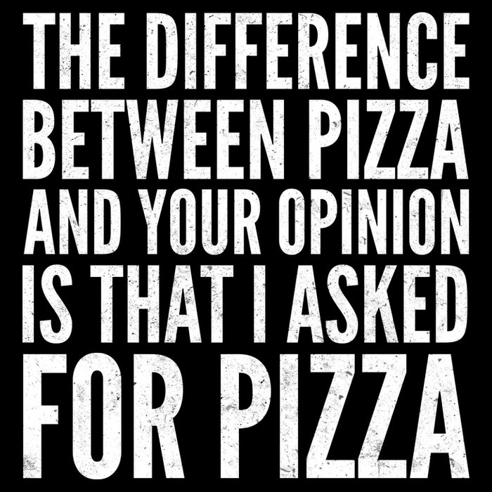 I Asked For Pizza Not Your Opinion Flexfit Unipanel Trucker Cap
