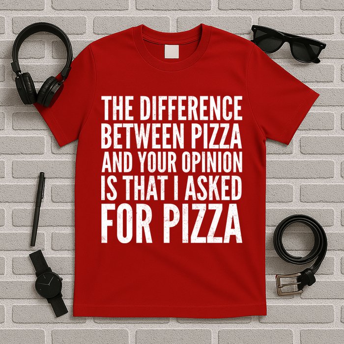 I Asked For Pizza Not Your Opinion T-Shirt