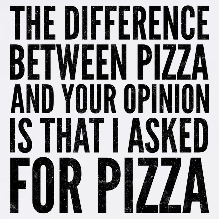 I Asked For Pizza Not Your Opinion Garment-Dyed Sweatshirt