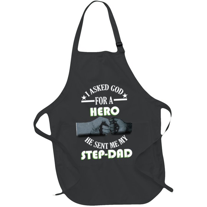 I Asked God For A Hero He Sent Me My Step-Dad Apron
