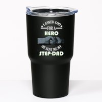 I Asked God For A Hero He Sent Me My Step-Dad Tumbler