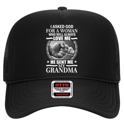 I Asked God For Grandma Trucker Hat