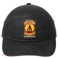 I Asked God to Make Me A Better Man Grandson Granddaughter 7-Panel Snapback Hat