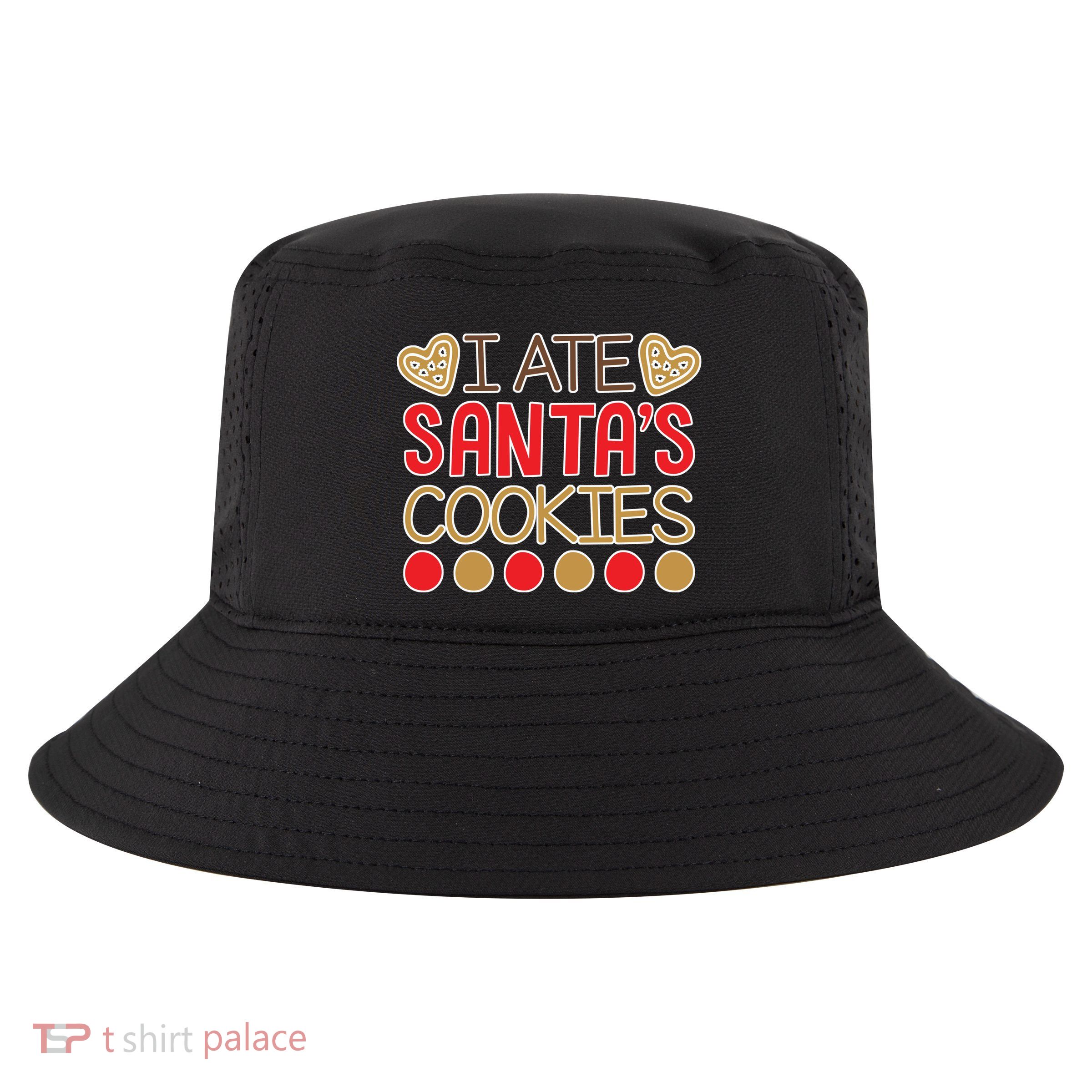 I Ate Santa's Cookie Cool Comfort Performance Bucket Hat