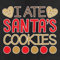 I Ate Santa's Cookie Golf Towel