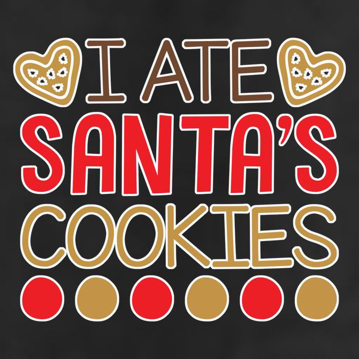 I Ate Santa's Cookie Golf Towel