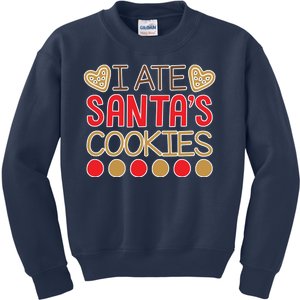 I Ate Santa's Cookie Kids Sweatshirt