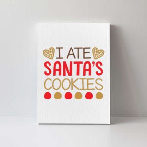 I Ate Santa's Cookie Canvas