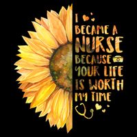 I Became A Nurse Because Your life Is Worth My Time Backpack