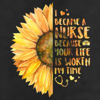 I Became A Nurse Because Your life Is Worth My Time 25L Jumbo Tote