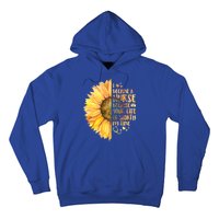 I Became A Nurse Because Your life Is Worth My Time Hoodie