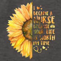 I Became A Nurse Because Your life Is Worth My Time Vector Backpack