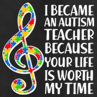 I Became An Autism Teacher For You 11oz C Handle Ceramic Mug