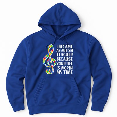 I Became An Autism Teacher For You Hoodie