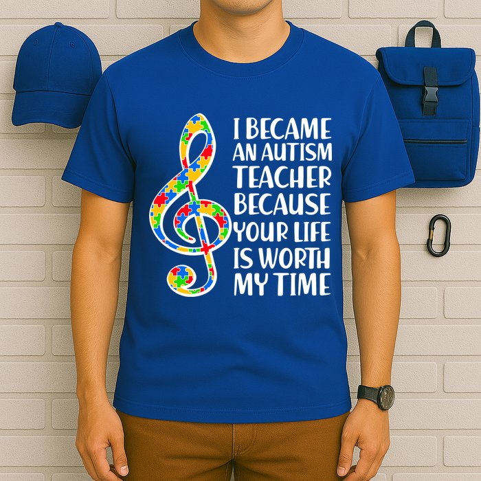 I Became An Autism Teacher For You T-Shirt