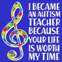 I Became An Autism Teacher For You Tall T-Shirt