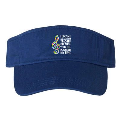I Became An Autism Teacher For You Visor