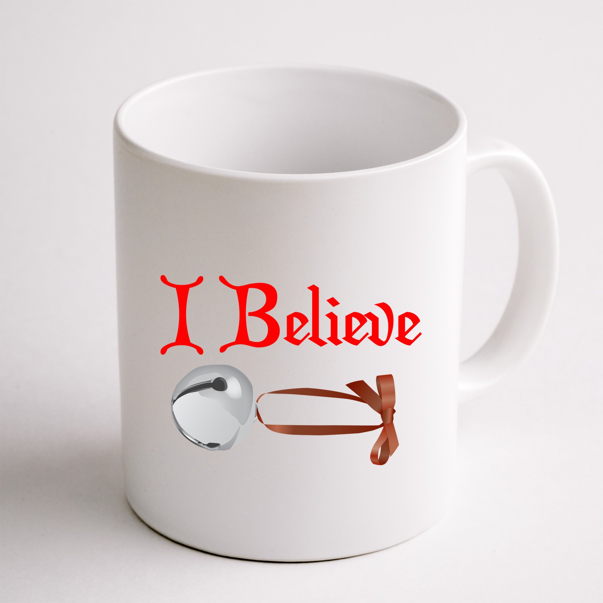 I Believe Christmas Bell Mug