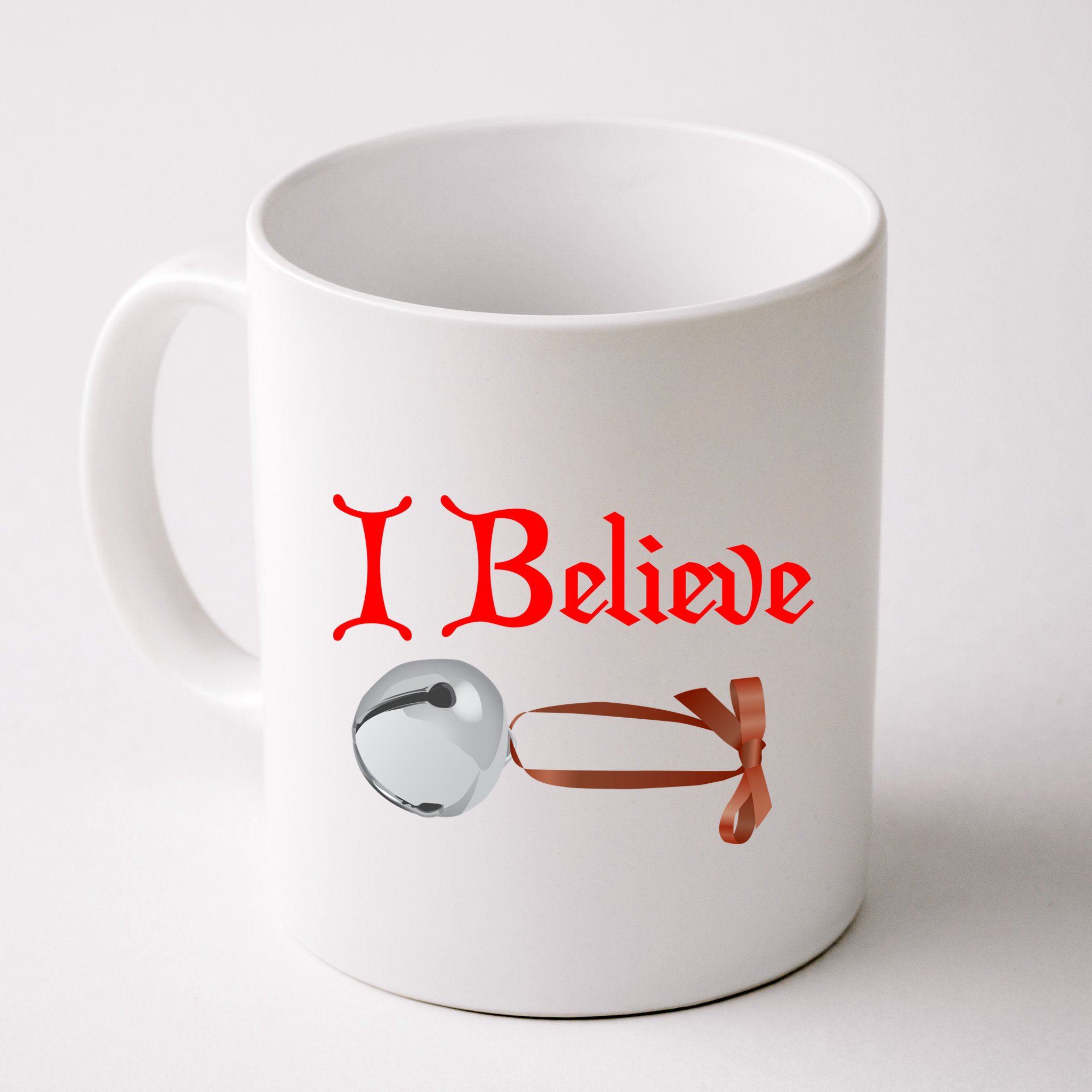 I Believe Christmas Bell Mug