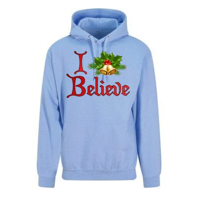 I Believe Christmas Bells Unisex Surf Hoodie